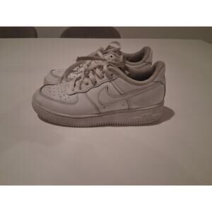 Nike Air Force 1 Low LE (PS) Triple White Youth Kids Size 1.5Y DH2925-111